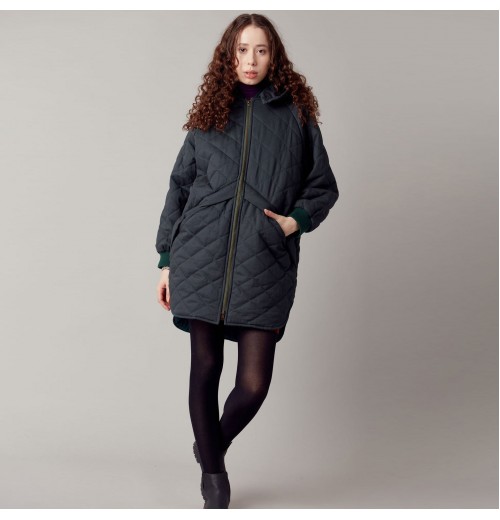 Ivy Organic Cotton Daniella Quilted Coat