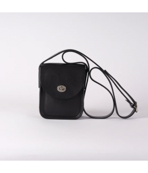 Kate Sheridan Black Half Lock Bag