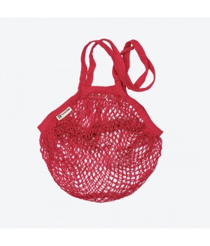 Bags Red Long Organic Handled String Bag