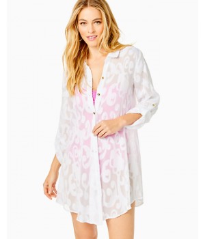 Natalie Shirtdress Cover-Up