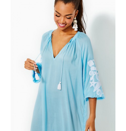 Cheree Long-Sleeved Cover-Up